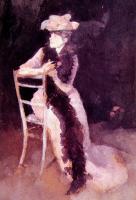 Whistler, James Abbottb McNeill - Portrait of Mrs Whibley